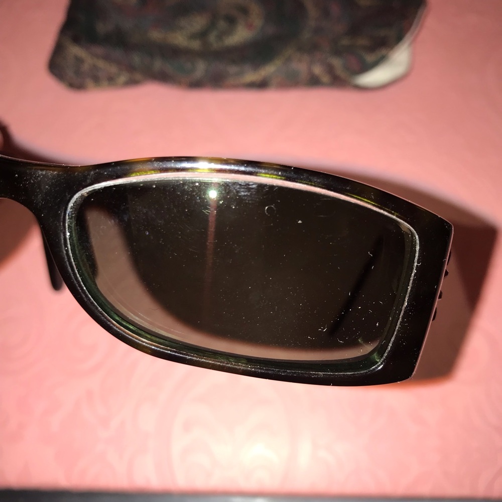 Prada eyeglasses with orange flower - Picture 4 of 8
